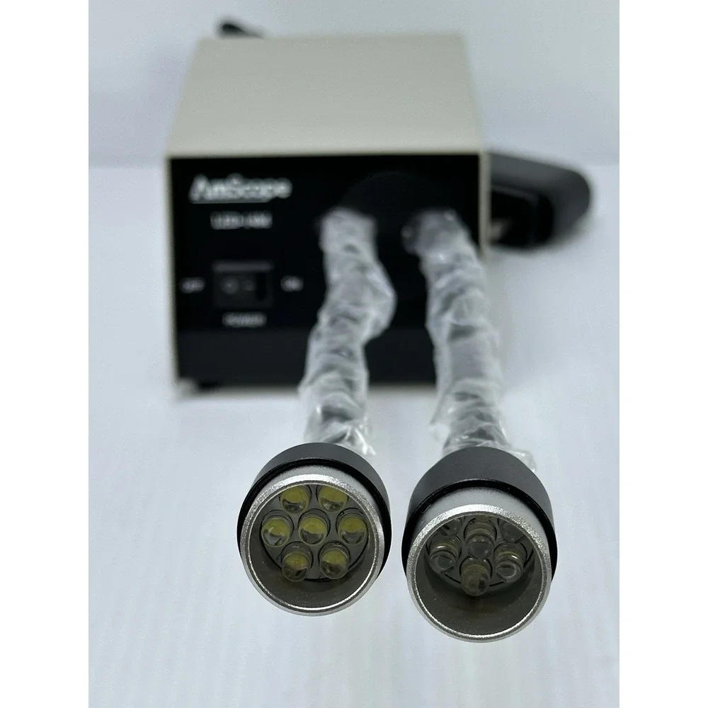 AmScope 14-LEDM Dual Gooseneck Microscope Lights LED-14M